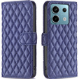 Pattintható tok a Xiaomi Redmi Note 13 Pro 5G, Wallet, BINFEN COLOR, kék