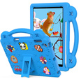 Gyermek tok iPad 9.7" 2018/2017 (6/5 gen.) / Pro 9.7" 2016, Cute Patterns, állvánnyal, kék