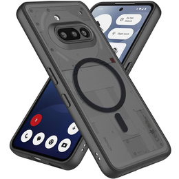 Tok Nothing Phone 3A-hoz, MagSafe, ERBORD Matt Case, fekete