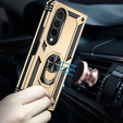 Páncélozott telefontok a Samsung Galaxy Z Fold 4 5G, Nox Case Ring, arany