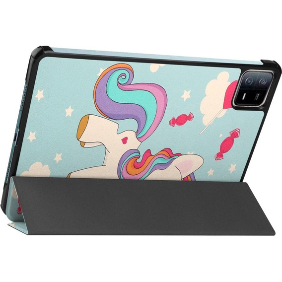 Tok Xiaomi Pad 6 / 6 Pro, Smartcase, unicorn