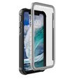 Tok iPhone XR készülékhez, Shockproof, fóliával, fekete