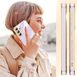Telefontok a Samsung Galaxy S25 FE, Electro heart, lila