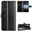 Pattintható tok a OnePlus Nord 5, Crazy Horse Wallet, fekete