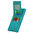 Tok Samsung Galaxy S25 Ultra, Card Holder Kickstand, zöld