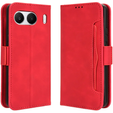 Pattintható tok a OnePlus Nord 4, Card Slot, piros