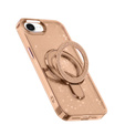 Az iPhone 16e tok, Glittery Magnetic Kickstand, rózsaszín rose gold