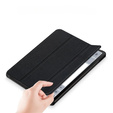 Tok Samsung Galaxy Tab S9 Plus, Smartcase tolltartóval, fekete