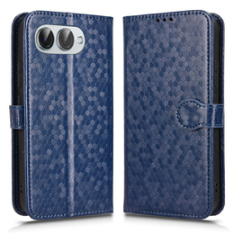 Flap tok T Phone 3 5G, Wallet Rhombus, kék
