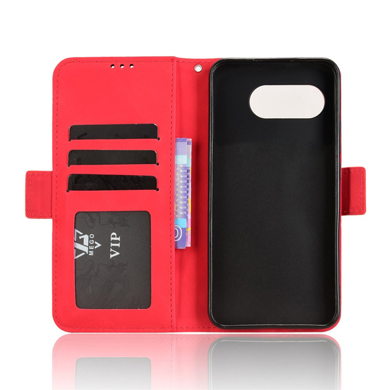 Pattintható tok a T Phone 3 5G, Card Slot, piros