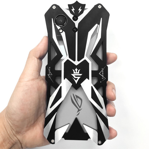 Páncélozott tok ASUS ROG Phone 8 5G, Aluminum Alloy, fekete