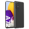Telefontok a Samsung Galaxy A72 / A72 5G, Silicone Lite, fekete