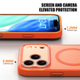 Matt tok iPhone 17 Pro készülékhez, MagSafe, kameravédelemmel