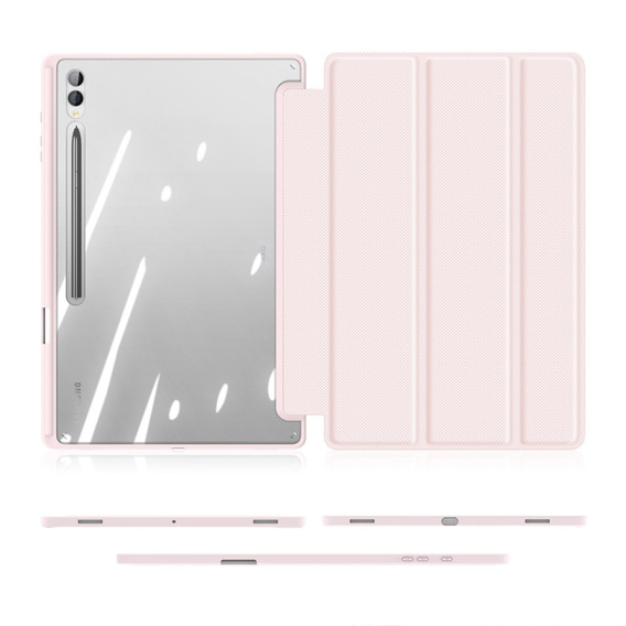 Tok Samsung Galaxy Tab S10 Ultra, Dux Ducis TOBY, rózsaszín