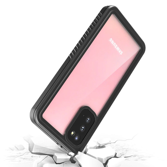 IP68 vízálló tok a Samsung Galaxy S20 FE, fekete