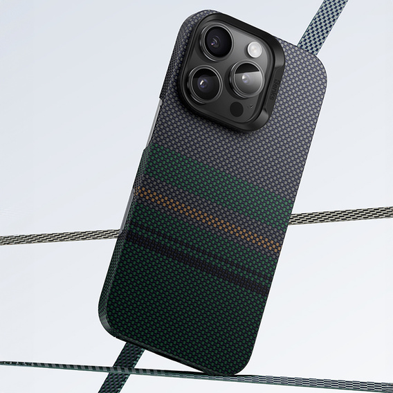 BENKS Kevlar mágneses páncél Air Aurora 600D SA66 tok MagSafe-hez iPhone 16 Pro Max készülékekhez