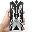 Páncélozott tok ASUS ROG Phone 8 5G, Aluminum Alloy, fekete