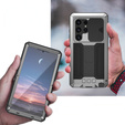 Páncélozott tok a Samsung Galaxy S25 Ultra, R-JUST, ezüst
