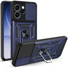 CamShield Slide páncélozott tok kameravédővel és gyűrűvel Oppo Reno 15 Pro készülékhez, kék