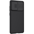 Tok Samsung Galaxy S20 FE, páncélozott Nillkin, CamShield Pro, fekete