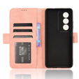 Pattintható tok a Oppo A80, Card Slot, rózsaszín