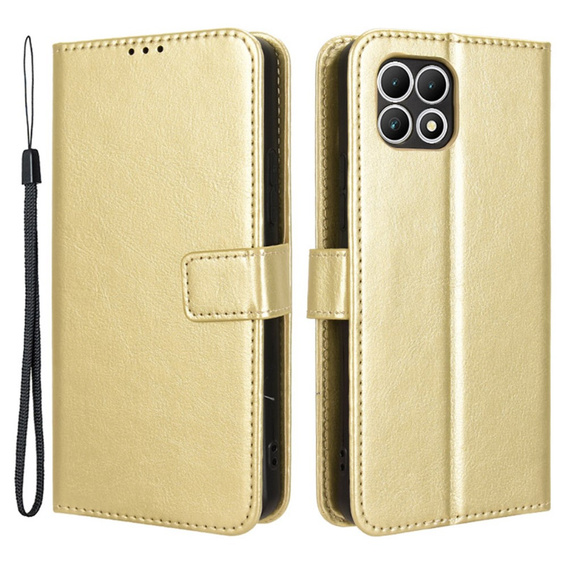Pattintható tok a T Phone 2 5G, Crazy Horse Wallet, arany