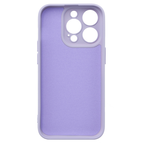 Telefontok a iPhone 15 Pro, Silicone Lite, lila
