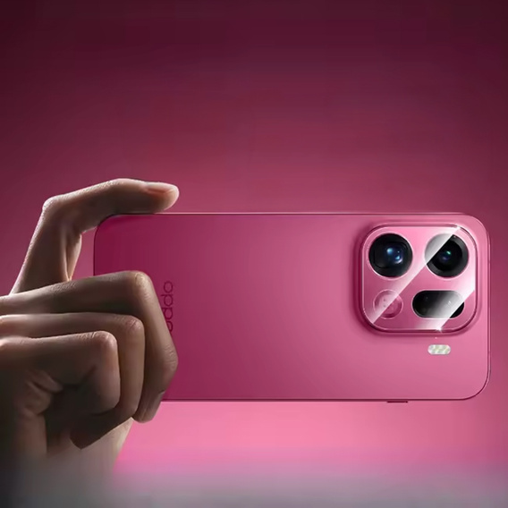 2x ERBORD edzett üveg képernyővédő az Oppo Find X9 Pro készülékhez