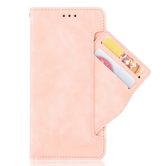 Pattintható tok a Infinix Note 12 5G, Card Slot, rózsaszín