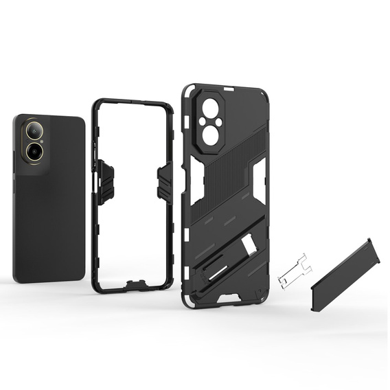 Tok Realme C67, Military kickstand, fekete