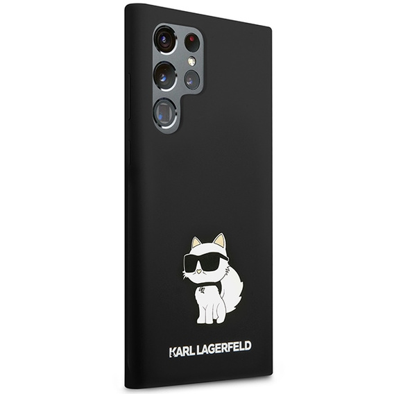 Karl Lagerfeld szilikon Choupette a Samsung Galaxy S24 Ultra készülékhez