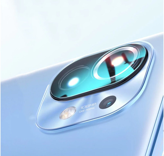 Edzett kameraüveg Xiaomi Mi 11 Lite / Mi 11 Lite 5G / 11 Lite 5G NE, kék