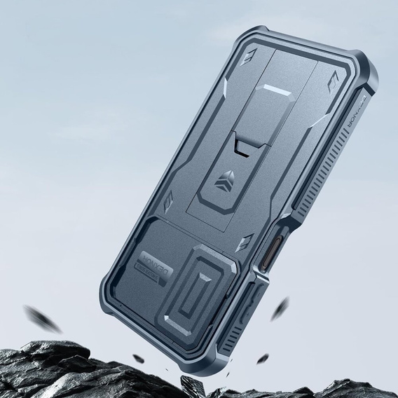 Páncélozott tok a Samsung Galaxy A15, Dexnor Full Body (Two Frames), kék