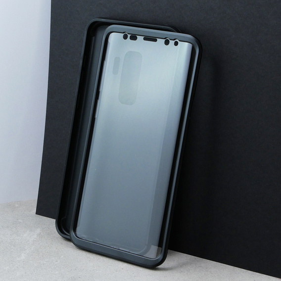Telefontok a Samsung Galaxy S9+ Plus, Suritch Full Body, fekete