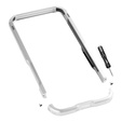 Teletok LUPHIE Nothing Phone 2a / 2a Plus-hoz, Armor Bumper, ezüst