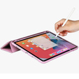 Tok iPad Pro 11 2021/2022, Smartcase tolltartóval, rózsaszín