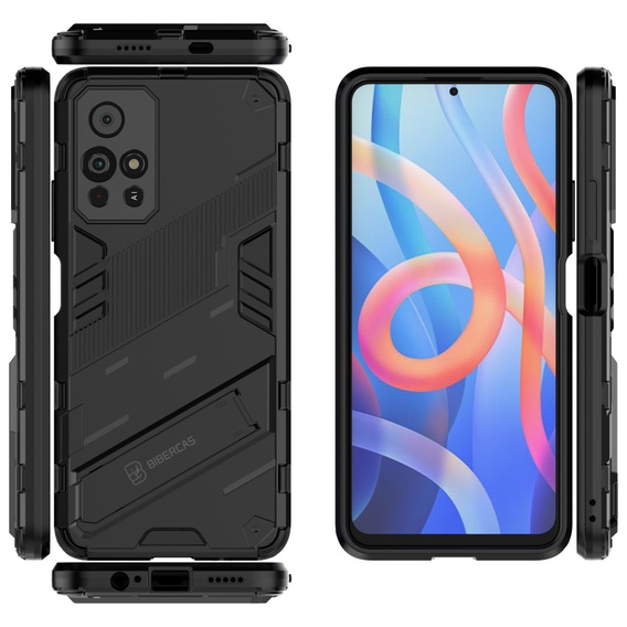 Tok Xiaomi Poco M4 Pro 5G / Note 11S 5G, Military kickstand, kék