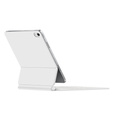 Billentyűzet tok iPad 10.9" 2022 (10 gen.) / iPad 11" 2025 A16 (11 gen.), Magnetic Keyboard Touchpad, fehér