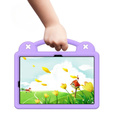 Gyermek tok Samsung Galaxy Tab S10 Lite / S10 FE / S9 FE, Cute Patterns, állvánnyal, lila