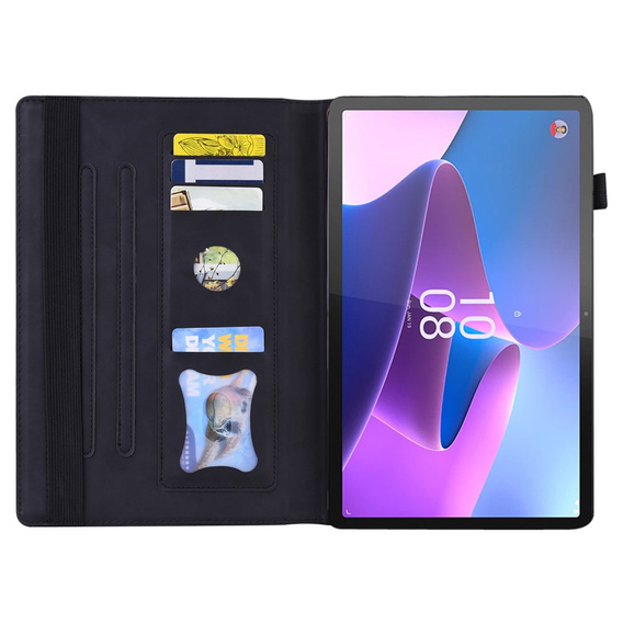Tok Lenovo Tab P11 Pro Gen 2 TB132FU TB132XU 11.2", Classic, tolltartóval, fekete