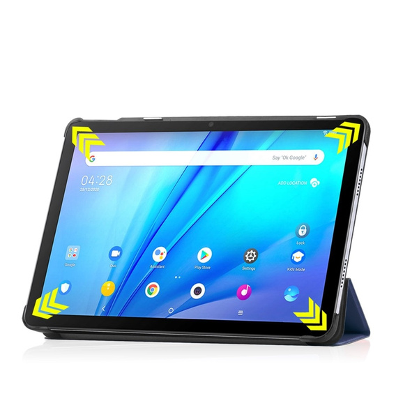 Tok TCL Tab 10s 9081X / TCL Tab 10s 9080G 2021, Smartcase, sötétkék