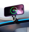 Tok iPhone 16 Pro-hoz, MagSafe, ERBORD Matt Case, sötétlila + képernyőüveg