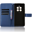 Pattintható tok a Realme 12 Pro 5G / 12 Pro+ 5G, Wallet Smart Magnet, kék