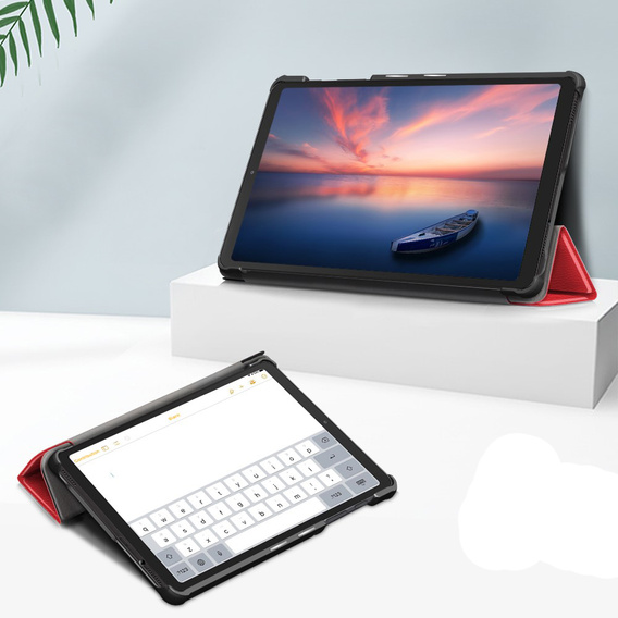Tok Samsung Galaxy Tab A7 Lite 8.7 T220 / T225, Smartcase, piros