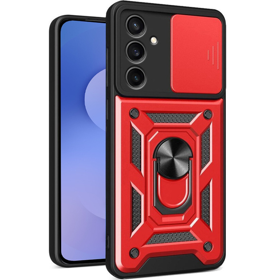 Telefontok a Samsung Galaxy S25 FE, CamShield Slide, piros