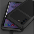 Love Mei Telefontok a Samsung Galaxy S21+ Plus, armored with glass, fekete