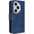 Pattintható tok a Honor 400 Pro 5G, Card Slot, sötétkék
