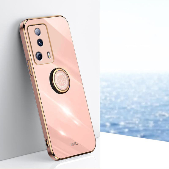 Telefontok a Xiaomi 13 Lite, Electro Ring, rózsaszín rose gold