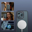 Tok Honor 400 Lite-hoz, MagSafe, ERBORD Matt Case, fekete