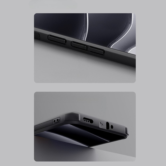NILLKIN tok Xiaomi Redmi Note 14 Pro+ 5G, Frosted Shield, MagSafe, fekete